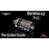 Perseus V2 22mm RTA SS Shined - The Golden Greek