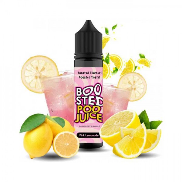 Blackout- Boosted Pod Juice Pink Lemonade  60ml
