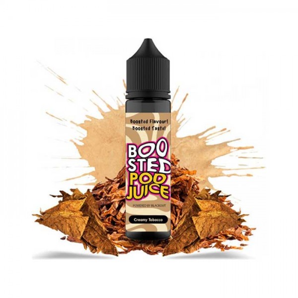 Blackout- Boosted Pod Juice Creamy Tobacco  60ml