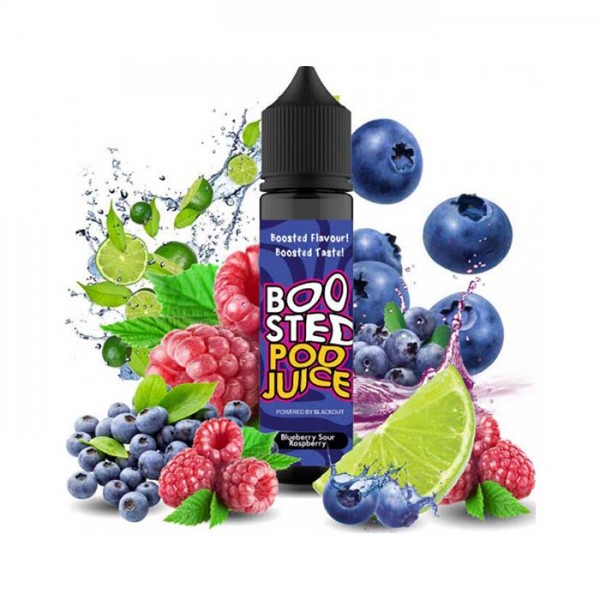 Blackout- Boosted Pod Juice Blueberry Sour Raspberry  60ml
