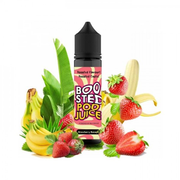 Blackout- Boosted Pod Juice Strawberry Banana  60ml