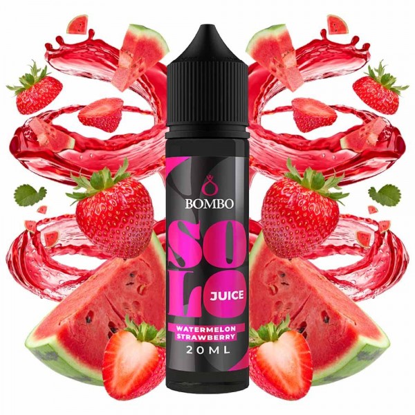 Bombo Solo - Juice Watermelon Strawberry 60ML