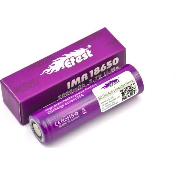 Efest IMR- 18650 3000mAh 35A