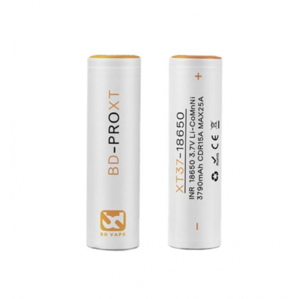 High-End Battery BD-PRO XT37 18650 3790mAh - BD Vape