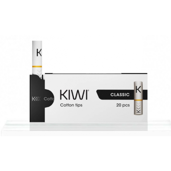 Kiwi Filter Pack White 20 Pcs