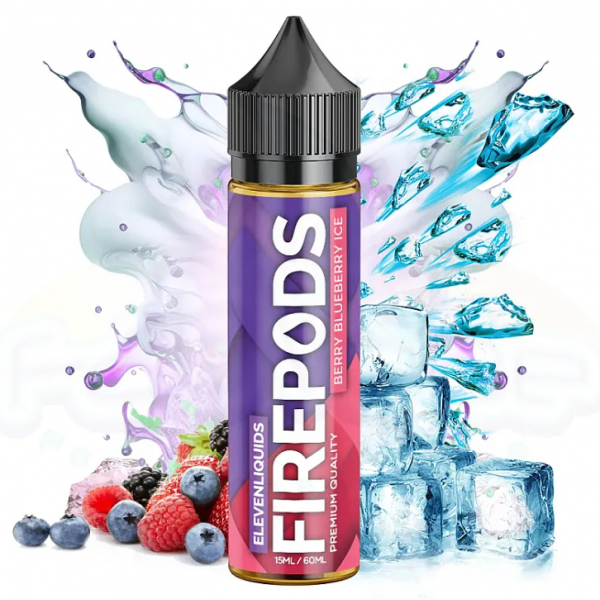Eleven Liquids-Flavor Shot Berry Bluberry Ice 60ML
