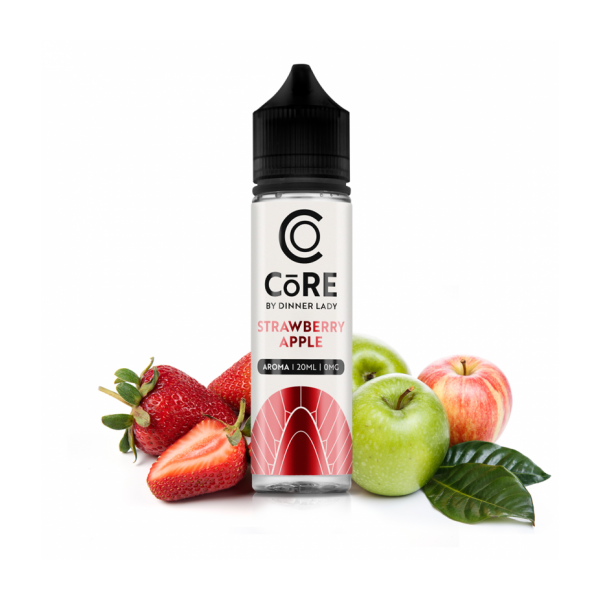 Dinner Lady  Core Flavour Shot Strawberry Apple 60ml