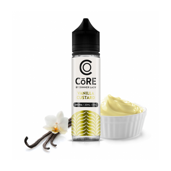 Dinner Lady  Core Flavour Shot Vanilla Custard 60ml