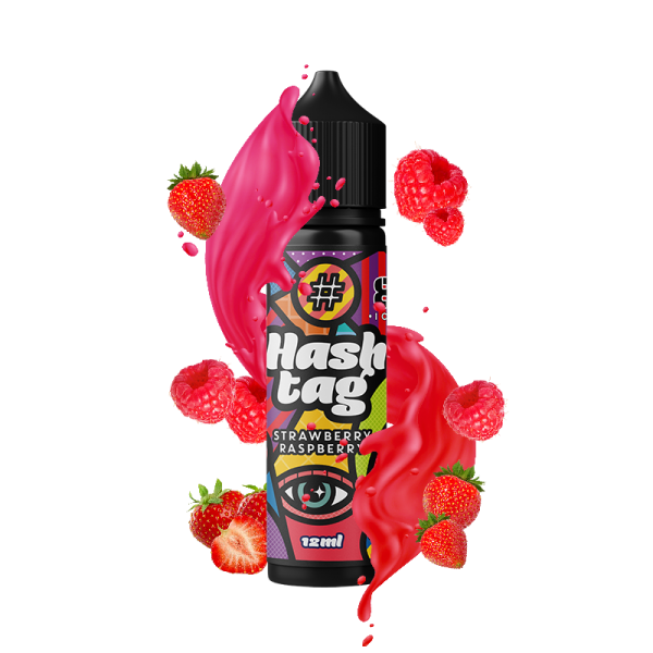Flavorshots Hashtag -08 Strawberry Raspberry (Ice) 12/60ml