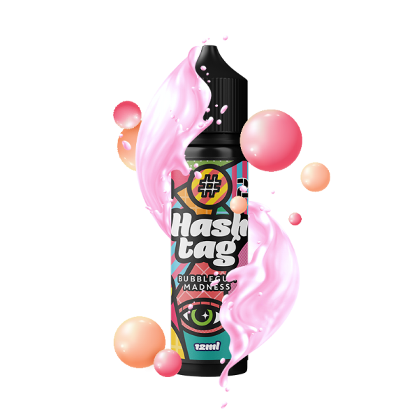 Flavorshots Hashtag - 20 Bubblegum Madness 12/60ml