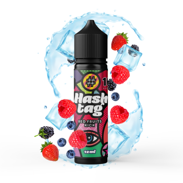 Flavorshots Hashtag -10 Red Fruits Kick (Ice) 12/60ml
