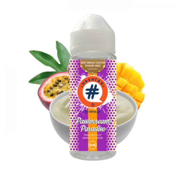 Flavorshots Hashtag - Passiocream Paradise 24/120ml