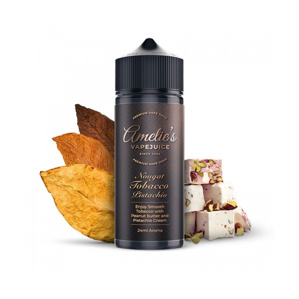 Amelies Nougat Tobacco Pistachio shots 120ml