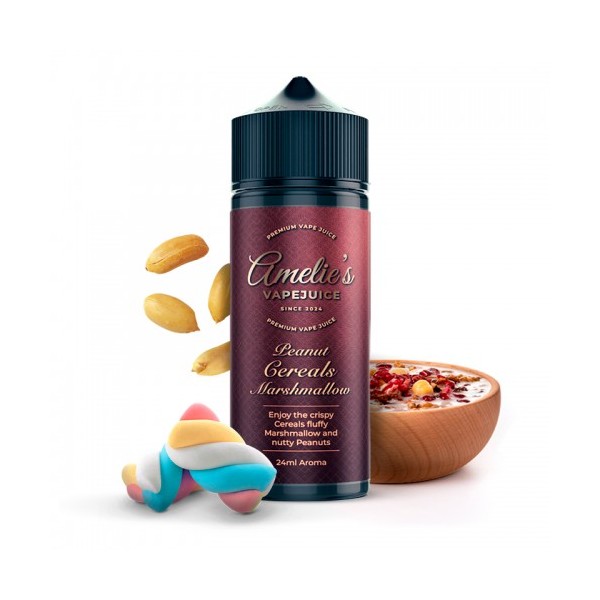 Amelies Peanut Cereal Marshmallow shots 120ml
