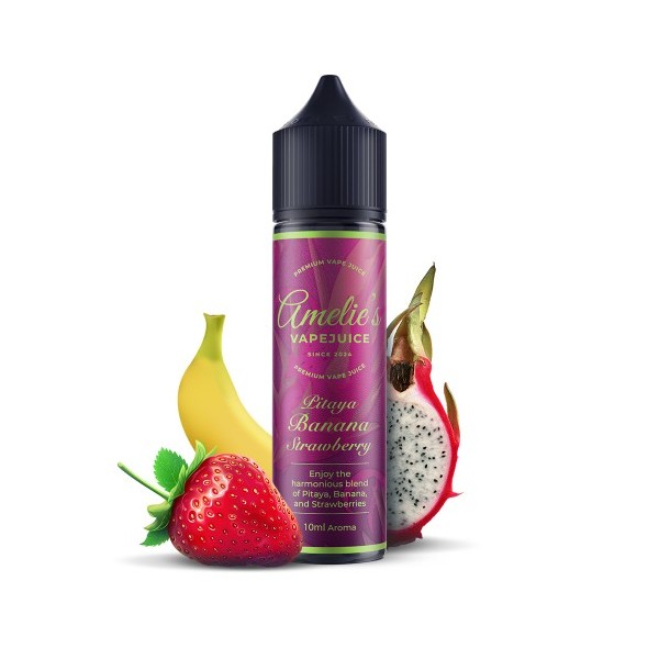 Amelies Pitaya Banana Strawberry shots 60ml