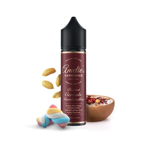 Amelies Peanut Cereal Marshmallow shots 60ml