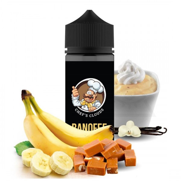 Blackout Chef's Clouds Flavor Shot Banoffee 120ml