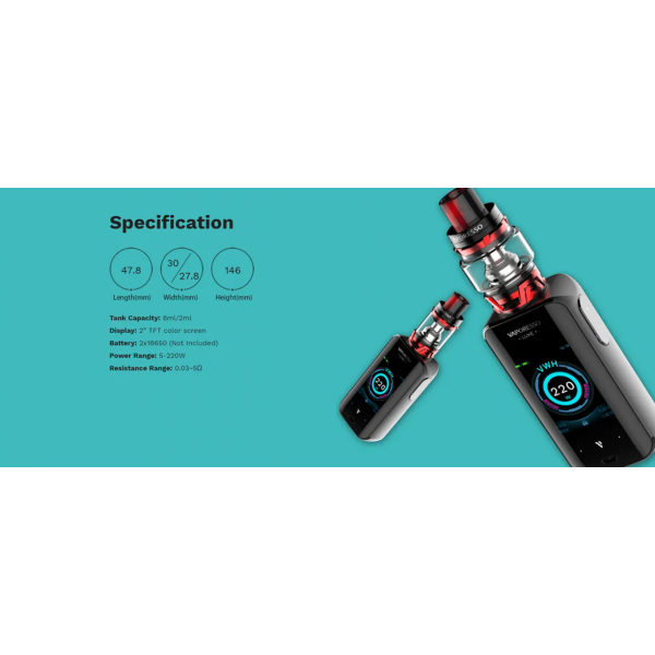 vaporesso luxe 220w Vaporesso Luxe X2 Kit Vape Product Review: Vaporesso LUXE II 220W Starter  Kit Australia Vaporesso Luxe Ii Kit 220w Manual main image 1