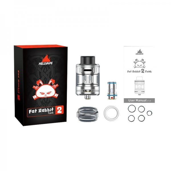 Fat Rabbit Sub-Ohm Tank V2 4/5ml 25mm - Hellvape