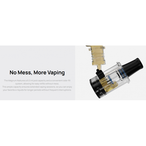 Magnum 0.25/0.4Ω 6ml Cartridges - Aspire