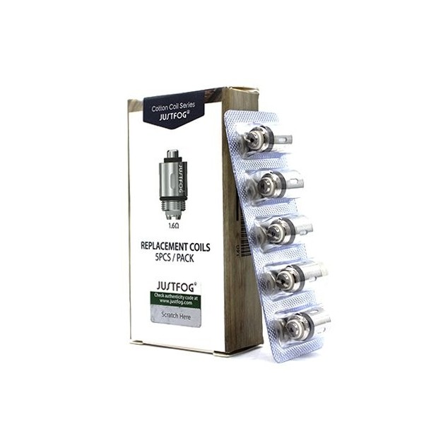 Serie 14 Coils 1.2Ω / 1.6Ω (5pcs) - Justfog - Value : 1.6 ohm