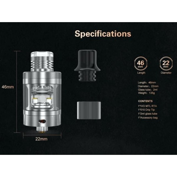 IVO MTL RTA 22mm 2ml - Blitz
