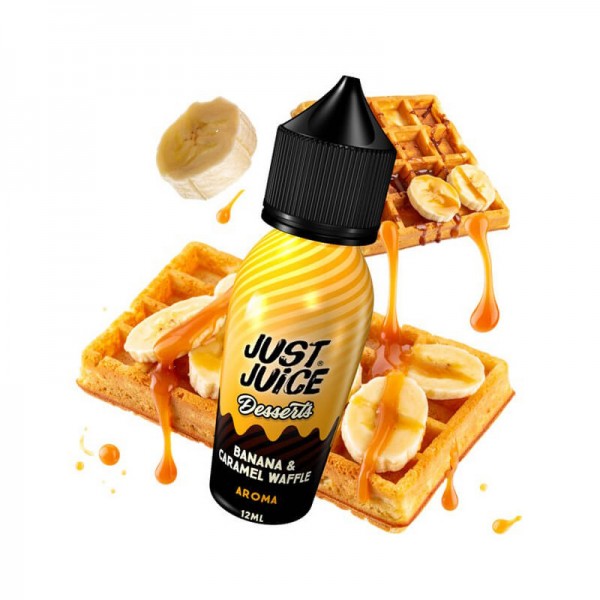 Just Juice Desserts Banana and Caramel Waffle 12ml/60ml