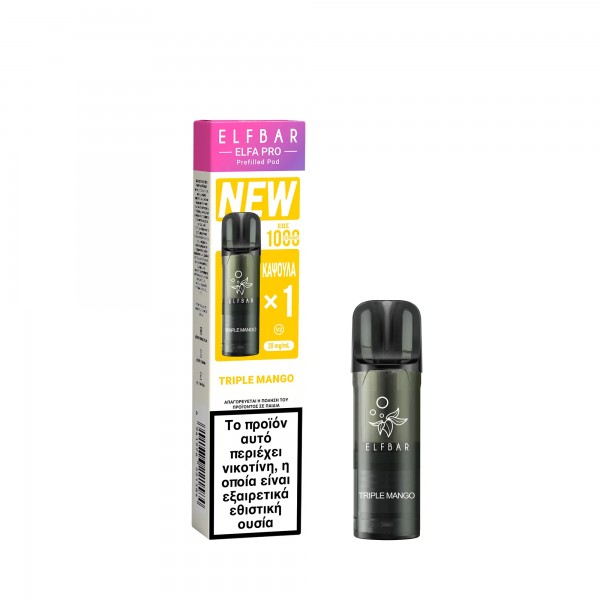 ELFBAR ELFA PRO V2 Prefilled Pod Triple Mango 2ml 20mg