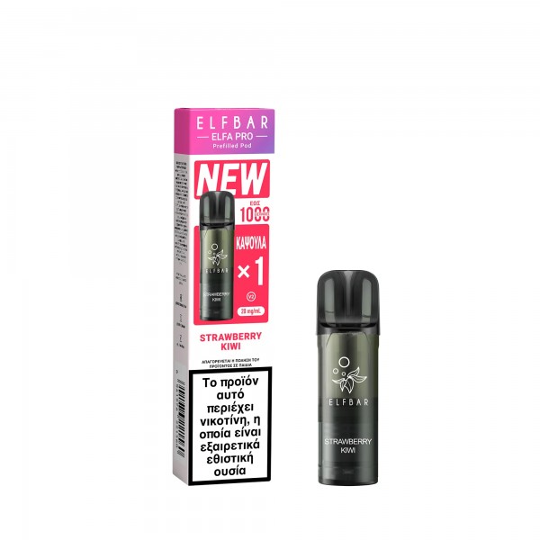 ELFBAR ELFA PRO V2 Prefilled Pod Strawberry Kiwi 2ml 20mg