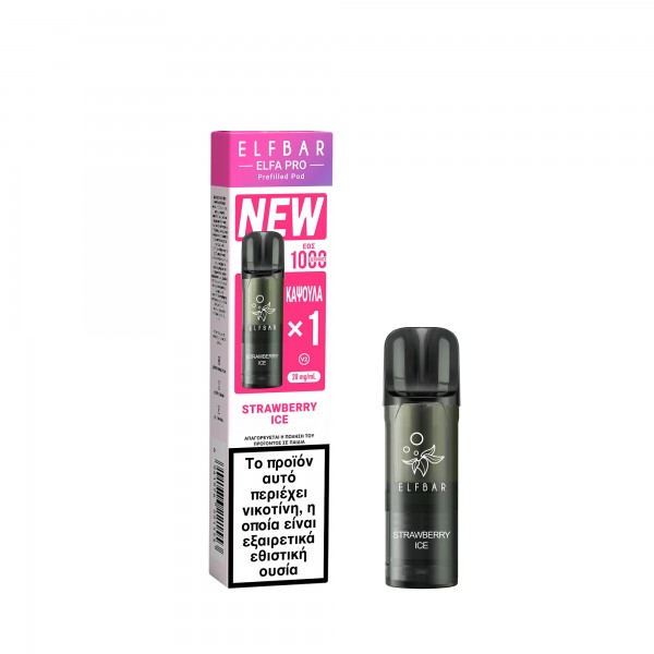 ELFBAR ELFA PRO V2 Prefilled Pod Strawberry Ice 2ml 20mg