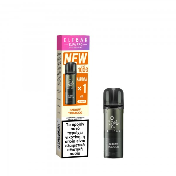 ELFBAR ELFA PRO V2 Prefilled Pod Snoow Tobacco 2ml 20mg