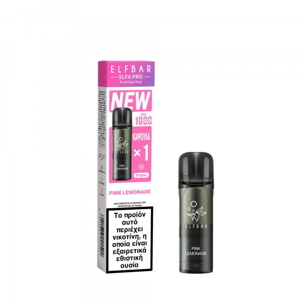 ELFBAR ELFA PRO V2 Prefilled Pod Pink Lemonade 2ml 20mg