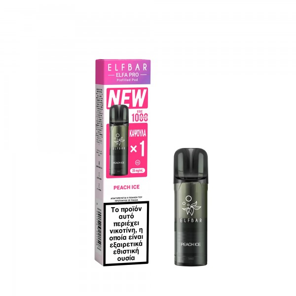 ELFBAR ELFA PRO V2 Prefilled Pod Peach Ice 2ml 20mg