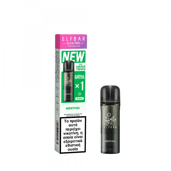 ELFBAR ELFA PRO V2 Prefilled Pod Menthol 2ml 20mg