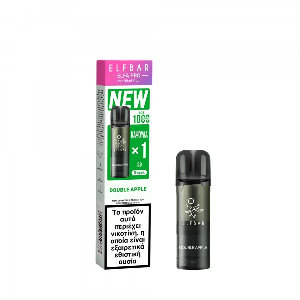 ELFBAR ELFA PRO V2 Prefilled Pod Double Apple 2ml 20mg