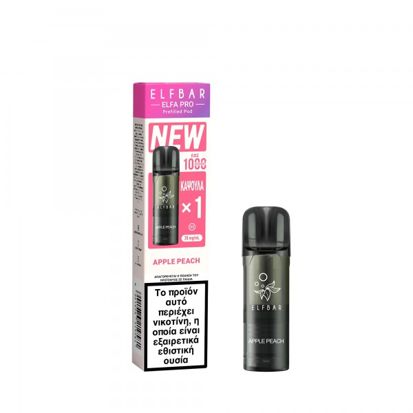 ELFBAR ELFA PRO V2 Prefilled Pod Apple Peach 2ml 20mg