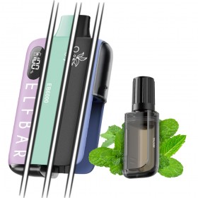 Elf Bar 6000 20mg 10ml Menthol Kit