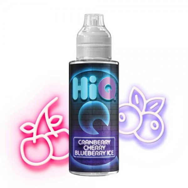 HiQ Cranberry Cherry Blueberry Ice 20/120ml