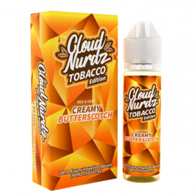 Cloud Nurdz Creamy Butterscotch Tobacco 20/60ml