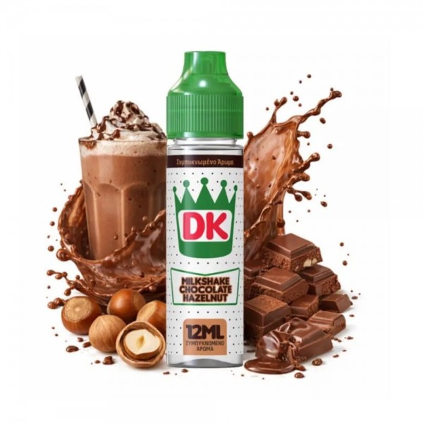 DK Chocolate Hazelnut Milkshake Flavour Shot 60ml