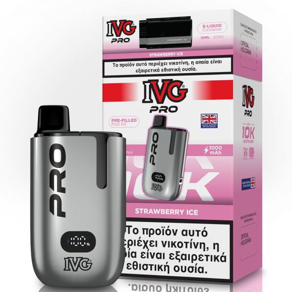 IVG Pro Kit Strawberry Ice 20mg 2ml+10ml