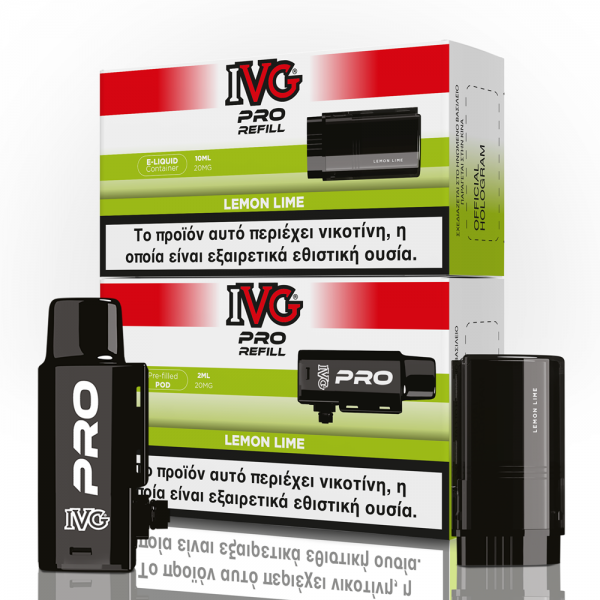 IVG Pro Refill Lemon Lime 20mg 2ml+10ml