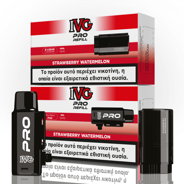 IVG Pro Refill Strawberry Watermelon 20mg 2ml+10ml