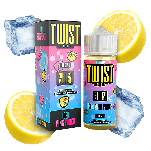 Twist Iced Pink Punch 120ml