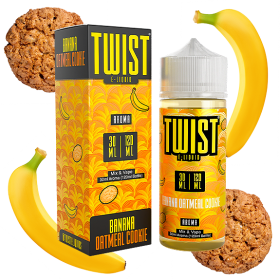 Twist Banana Oatmeal Cookie 120ml
