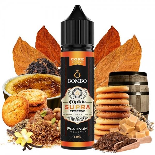 Bombo Platinum Tobaccos Cookie Supra Reserve Core Edition 60ml