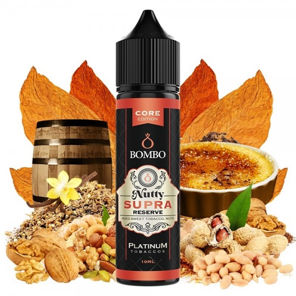 Bombo Platinum Tobaccos Nutty Supra Reserve Core Edition 60ml