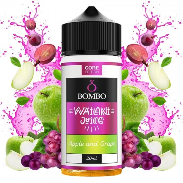 Bombo Wailani Juice Apple and Grape Core Edition 120ml