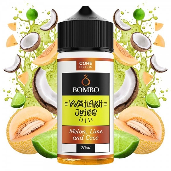 Bombo Wailani Juice Melon Lime and Coco Core Edition 120ml