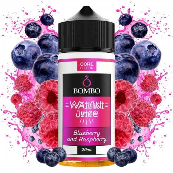 Bombo Wailani Juice Blueberry and Raspberry Core Edition 120ml
